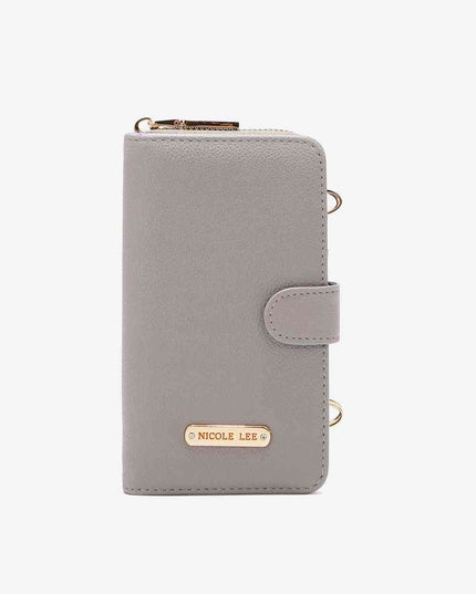 Nicole Lee USA Two-Piece Crossbody Phone Case Wallet