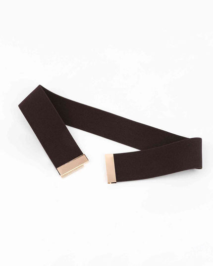 Alloy Buckle Elastic Belt