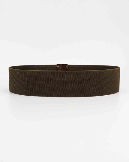 Alloy Buckle Elastic Belt