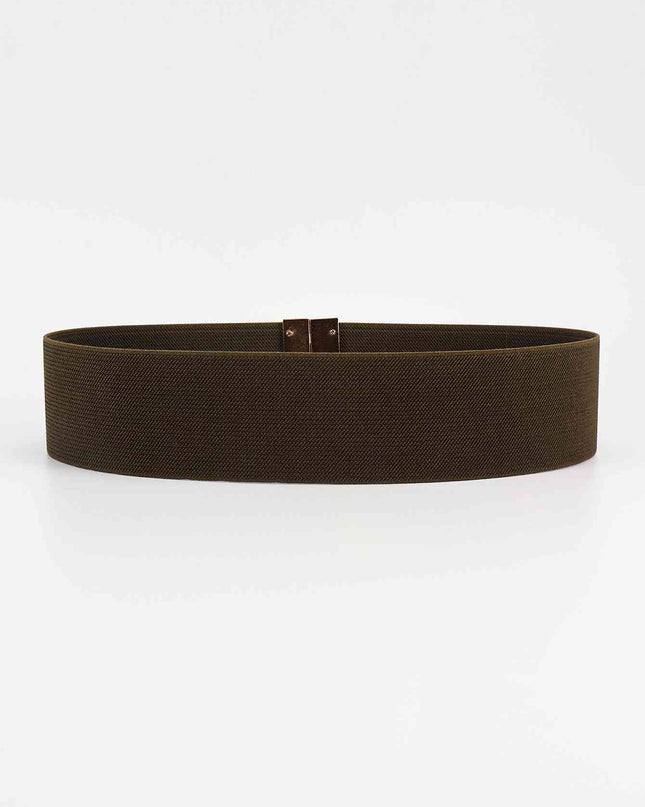 Alloy Buckle Elastic Belt