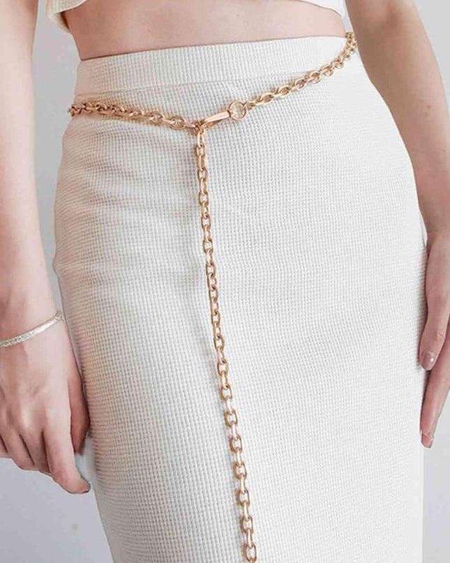 Sun Iron Chain Belt