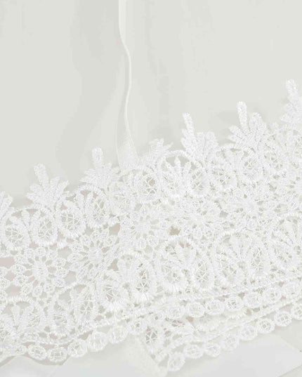 Lace Lingerie Three-Piece Set