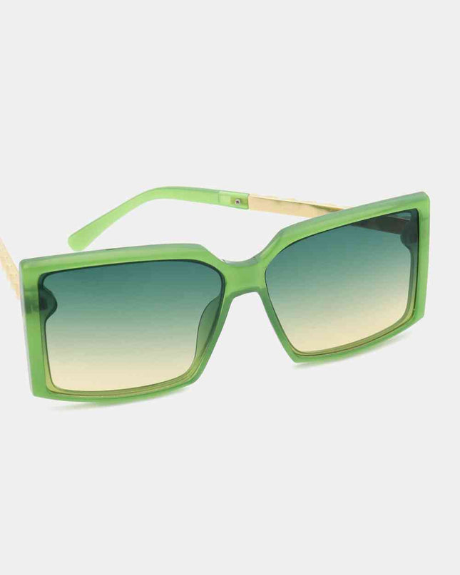 Polycarbonate Frame Square Sunglasses