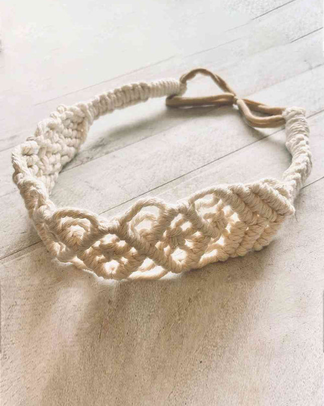 Assorted 2-Pack Macrame Flexible Headband