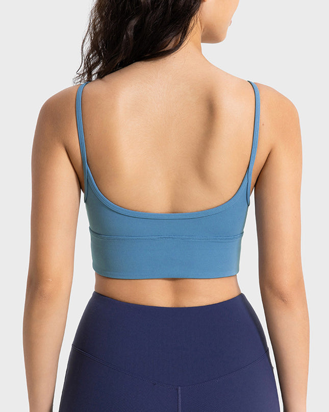 Spaghetti Strap Sport Bra