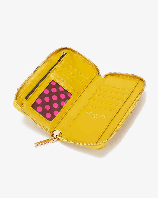 Nicole Lee USA Two-Piece Crossbody Phone Case Wallet