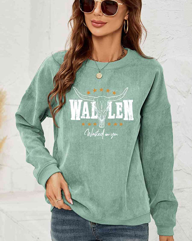 THE HELL I WON'T Graphic Sweatshirt