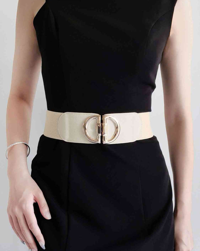 D Buckle Elastic Belt