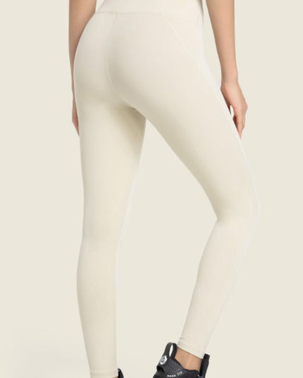 Seamless High-Rise Wide Waistband Yoga Leggings