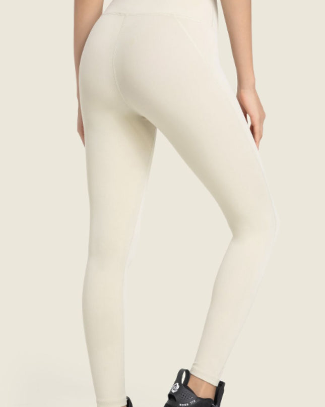Seamless High-Rise Wide Waistband Yoga Leggings