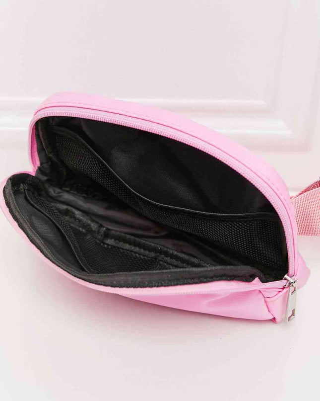 Buckle Zip Closure Fanny Pack