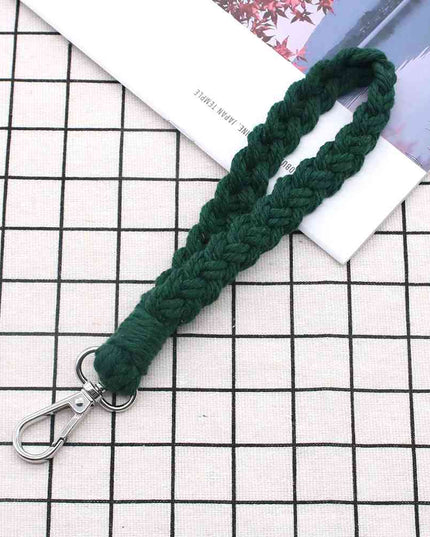 Assorted 4-Piece Macrame Keychain