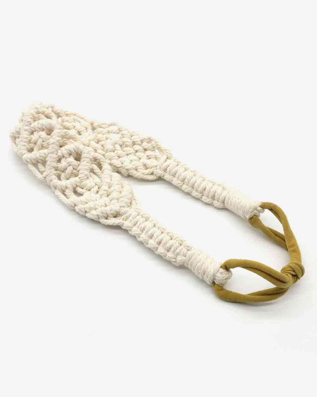 Assorted 2-Pack Macrame Flexible Headband