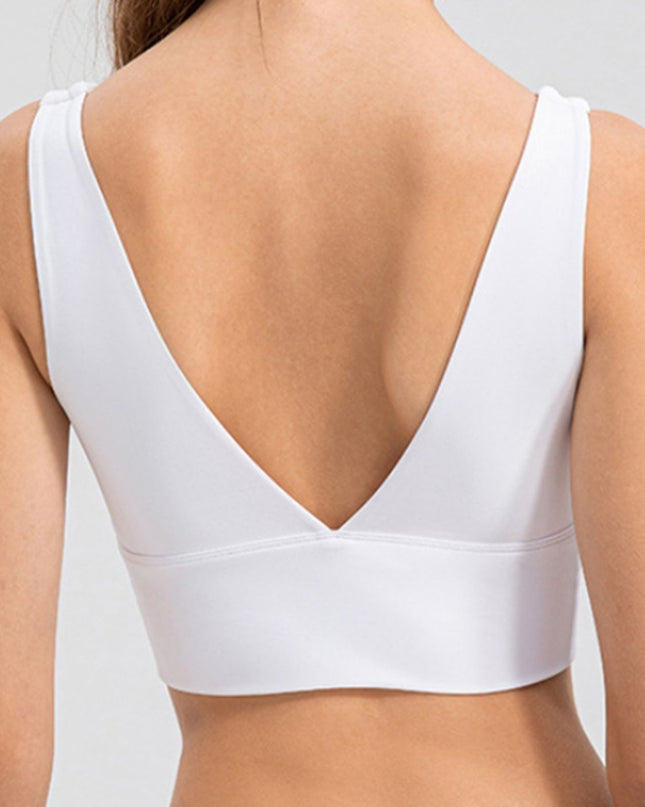 Scoop Neck Wide Strap Active Tank