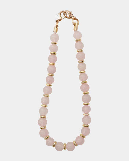 Beaded Natural Stone Key Chain