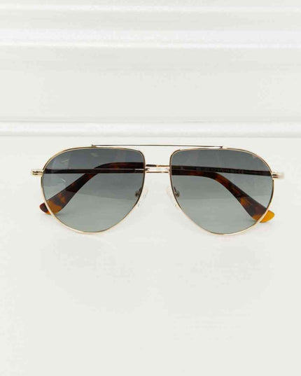TAC Polarization Lens Aviator Sunglasses