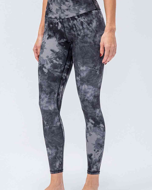 Wide Waistband Slim Fit Active Leggings
