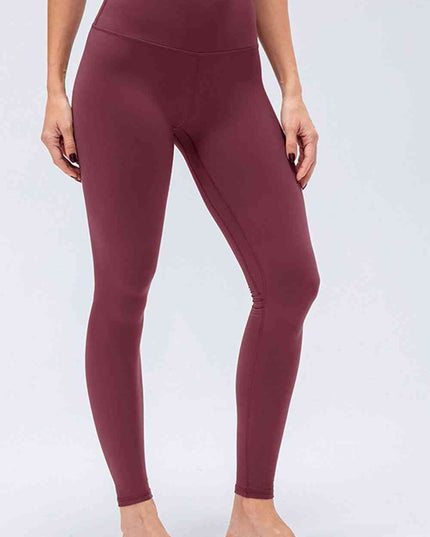 Wide Waistband Slim Fit Active Leggings