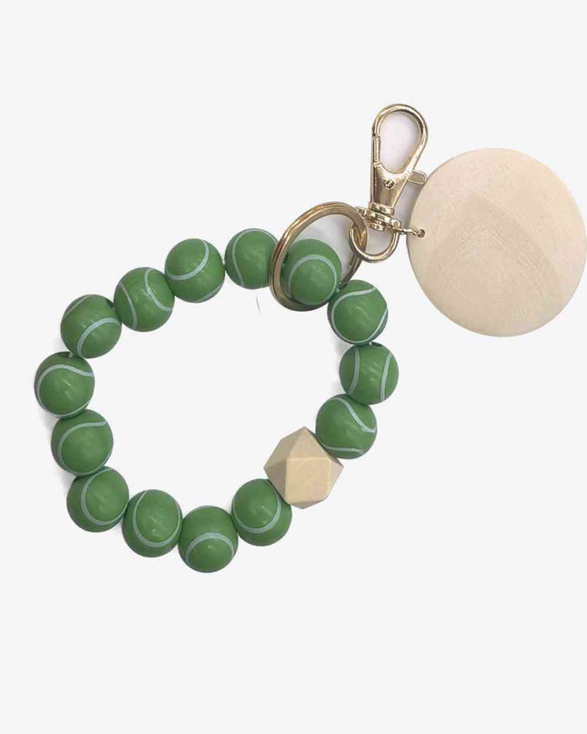 Assorted 4-Pack Wristlet Bead Key Chain