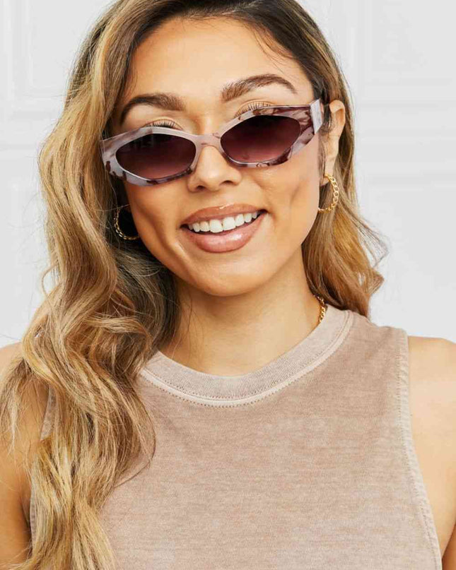 Polycarbonate Frame Wayfarer Sunglasses