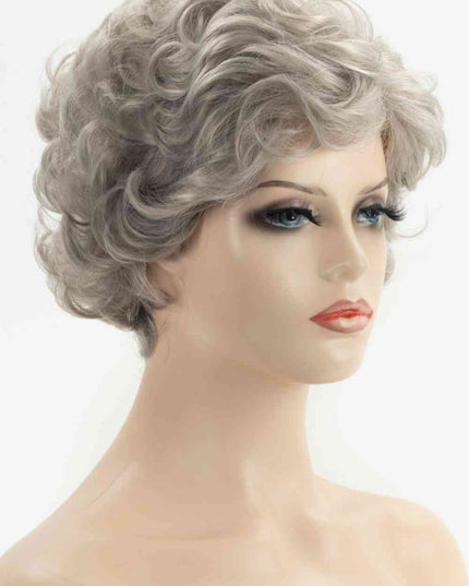 Synthetic Curly Short Wigs 4''