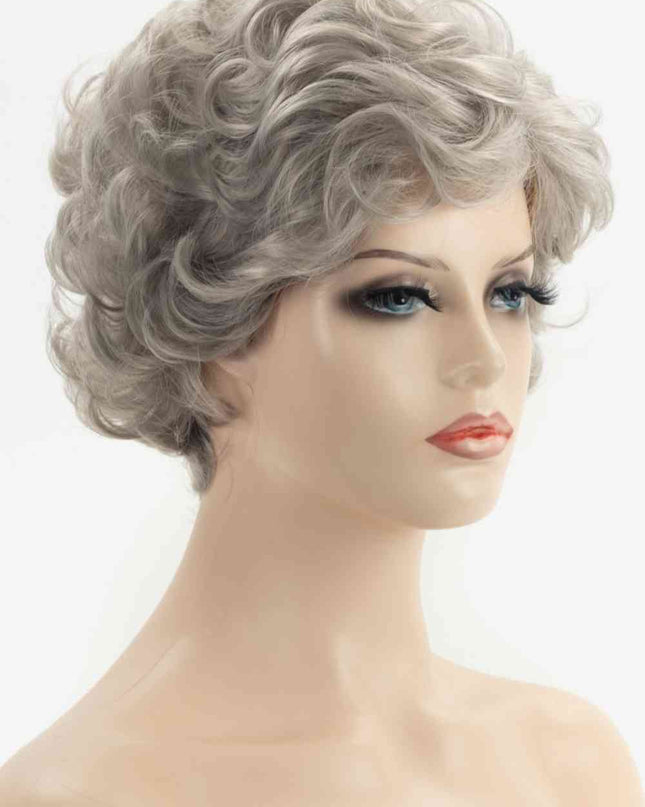 Synthetic Curly Short Wigs 4''