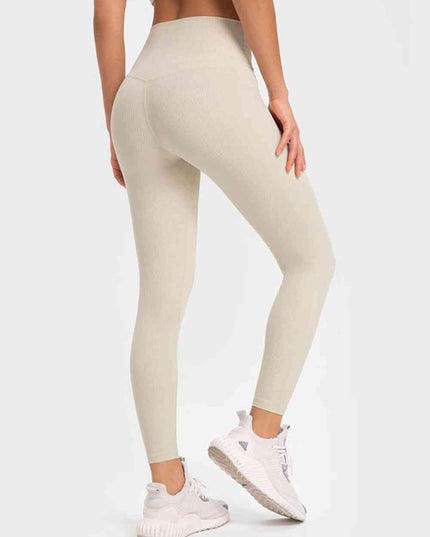 Highly Stretchy Wide Waistband Yoga Leggings
