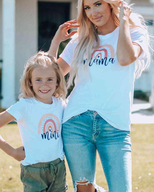 Women Graphic Round Neck Tee Shirt