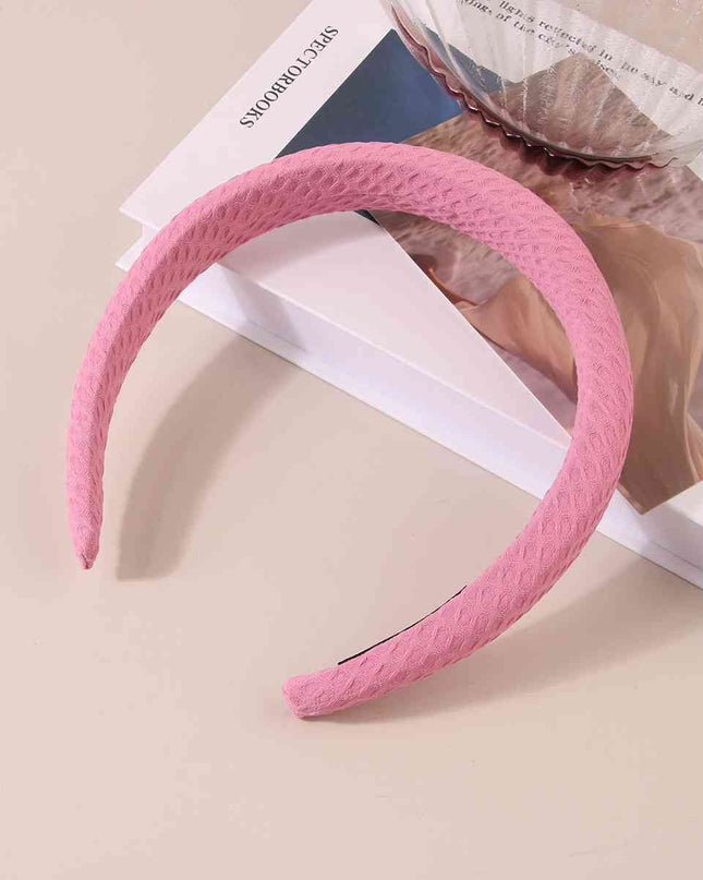 Wide Waffle Headband