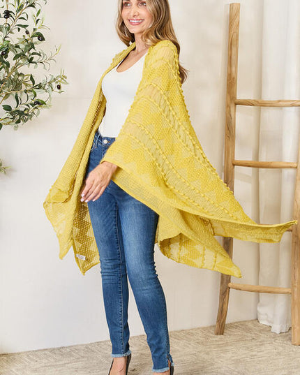 Justin Taylor Open Front Cardigan