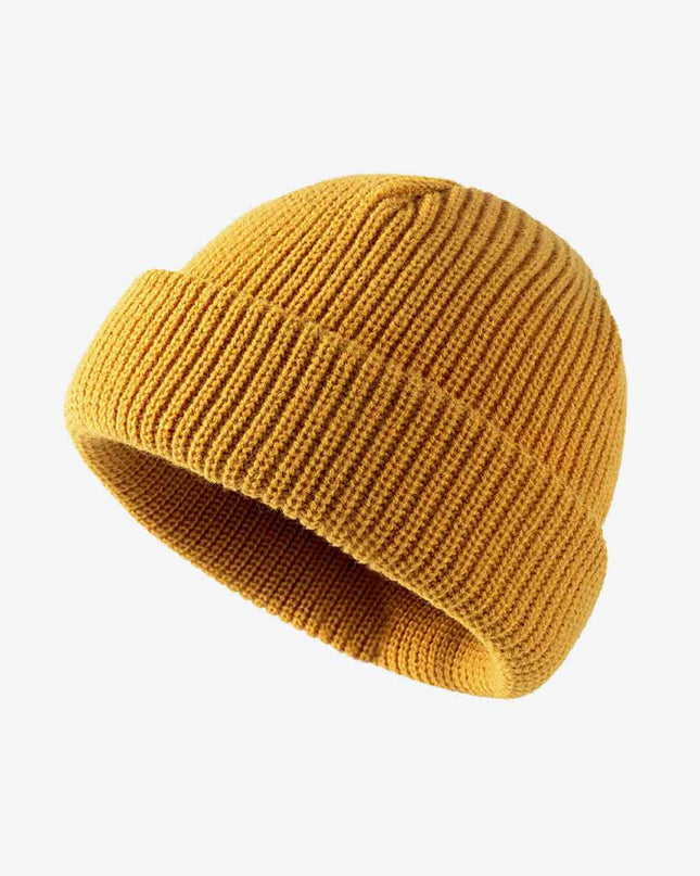 Calling For Winter Rib-Knit Beanie