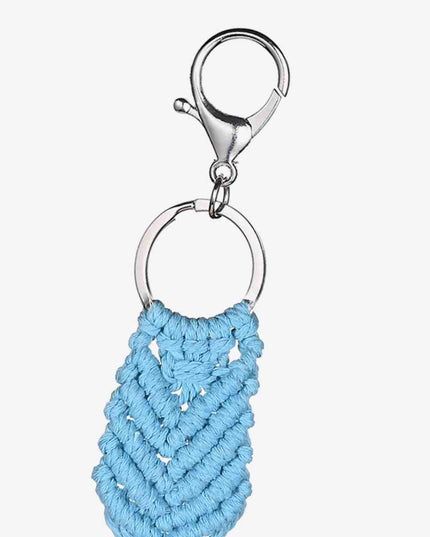 Assorted 4-Pack Handmade Fringe Keychain