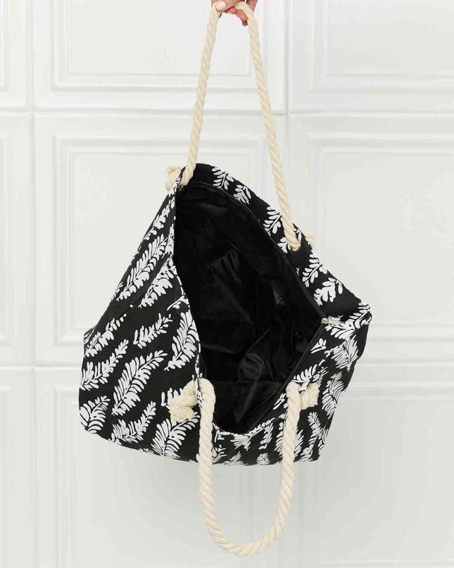 Justin Taylor Don't Leaf Me Tote Bag