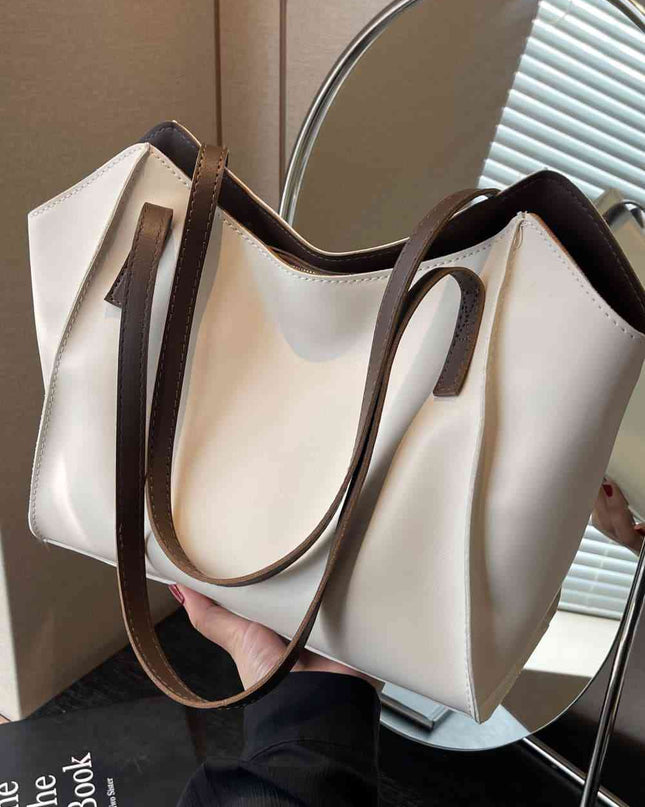 PU Leather Tote Bag
