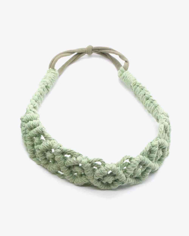 Assorted 2-Pack Macrame Flexible Headband