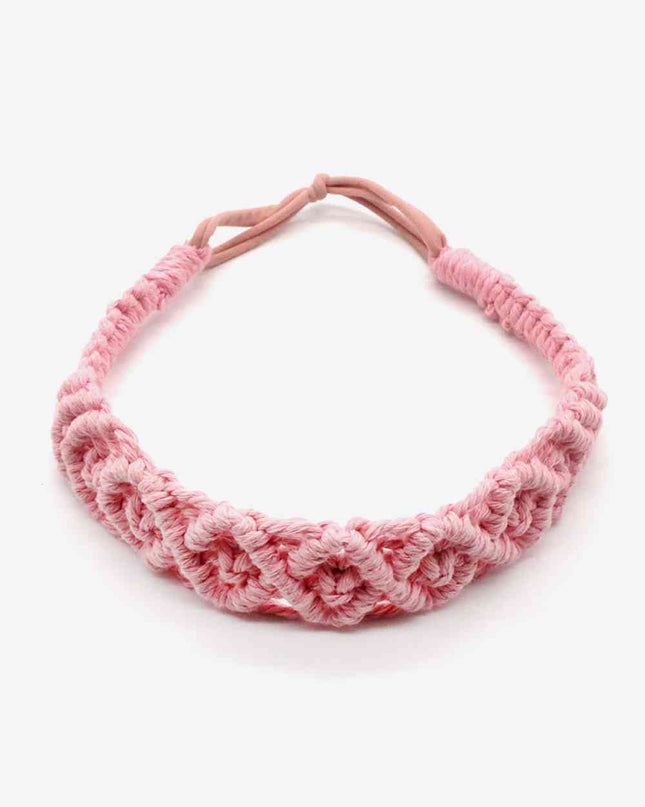 Assorted 2-Pack Macrame Flexible Headband