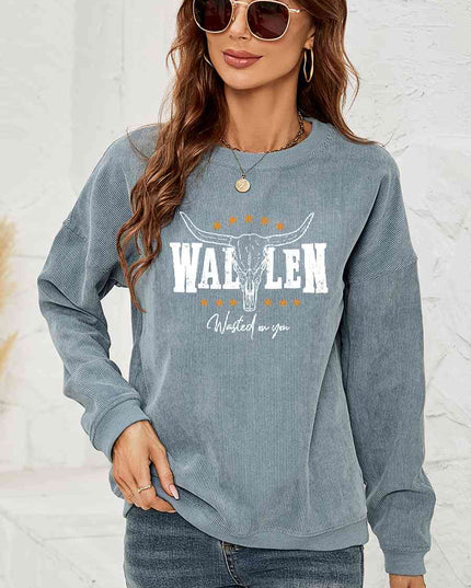 THE HELL I WON'T Graphic Sweatshirt