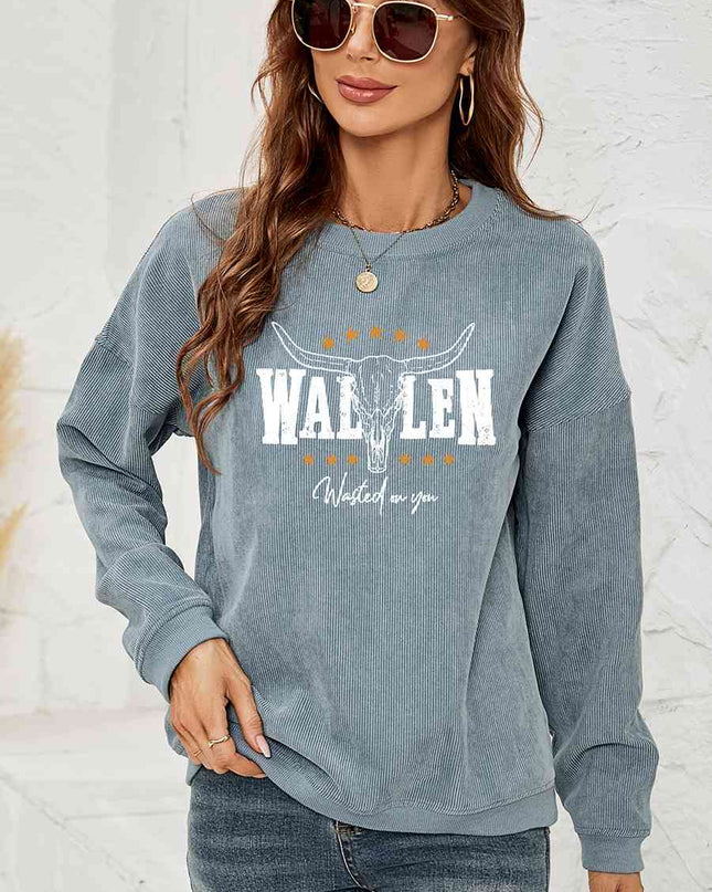 THE HELL I WON'T Graphic Sweatshirt