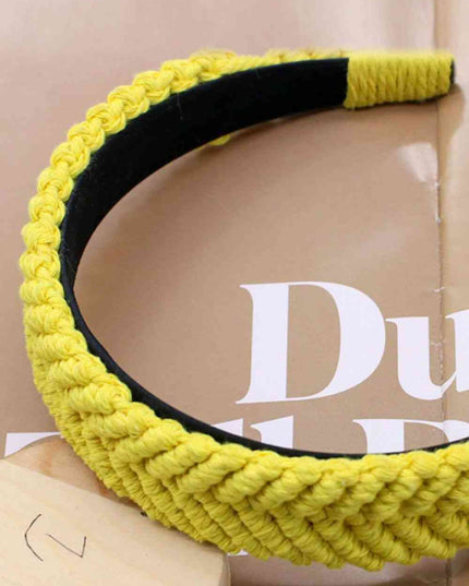 Retro Style Macrame Headband