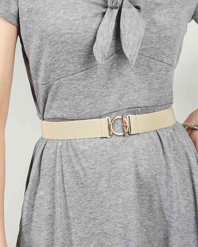 Toggle Clasp Elastic Belt