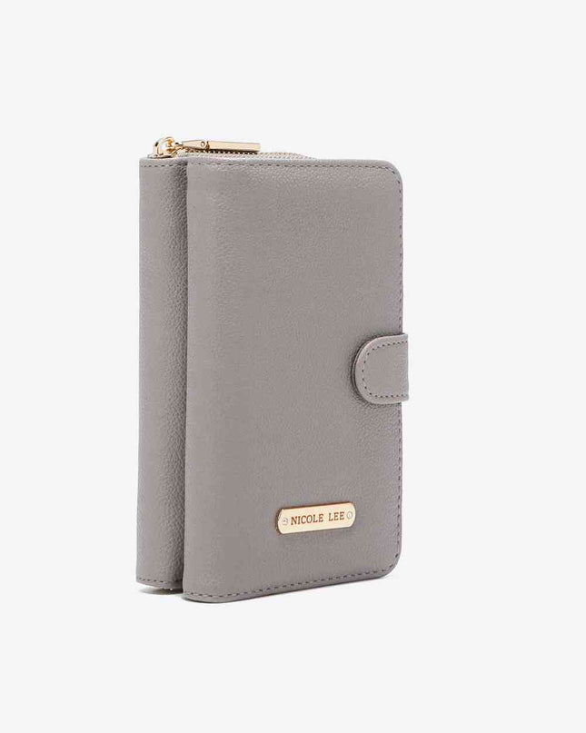 Nicole Lee USA Two-Piece Crossbody Phone Case Wallet