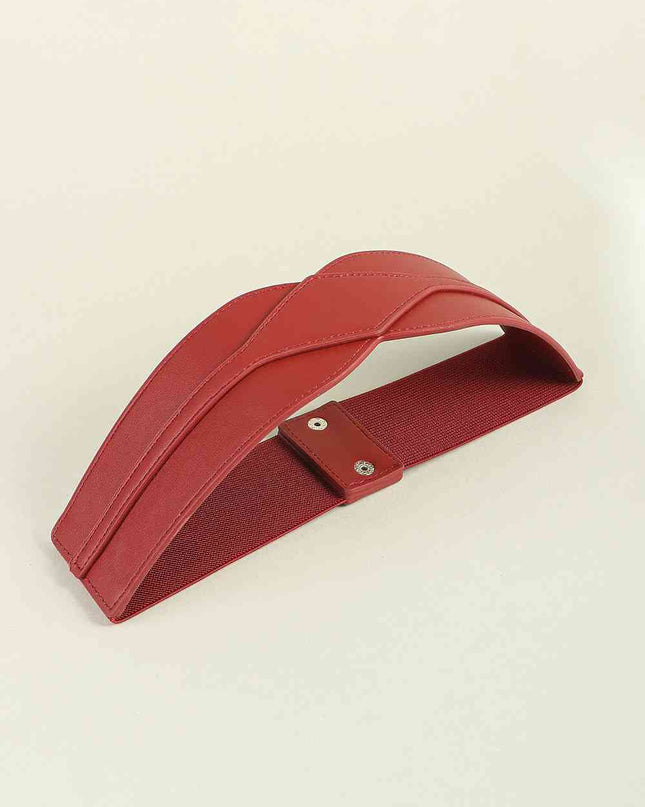 Elastic Wide PU Belt