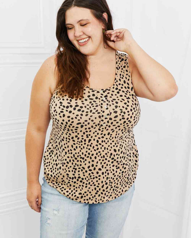 Heimish All About Me Full Size Sleeveless Top