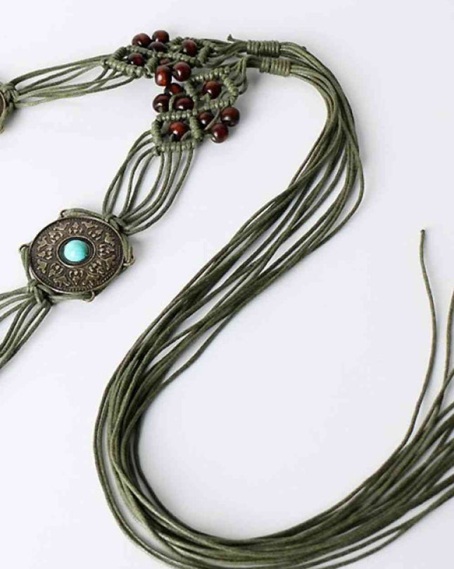 Bohemian Style Braid Belt