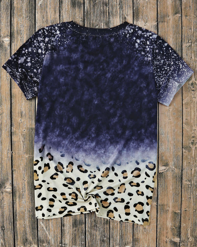 Printed MAMA Graphic Round Neck Tee