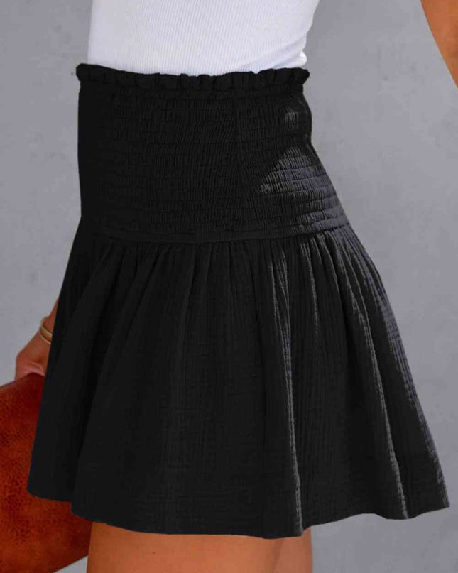 Smocked Waistband Shorts