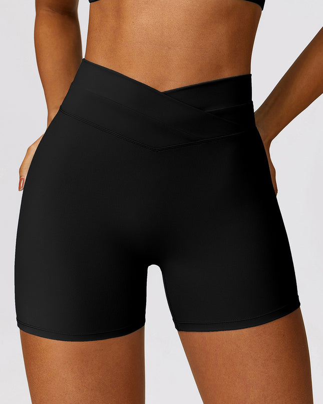 High Waist Active Shorts