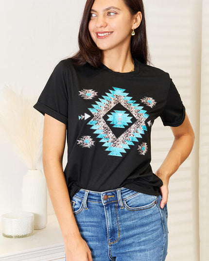 Simply Love Graphic Short Sleeve T-Shirt