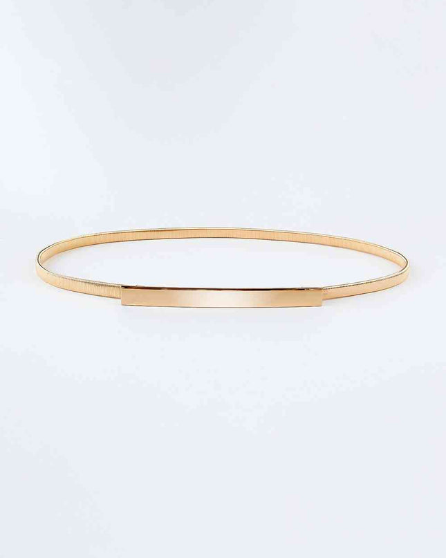 Elastic Iron Skinny Belt