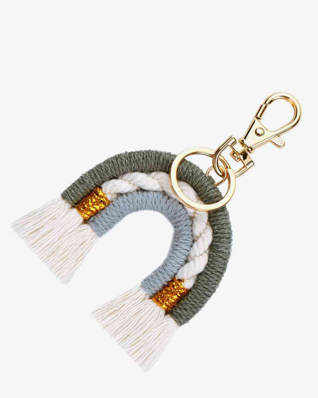 Random 4-Pack Rainbow Tassel Key Chain